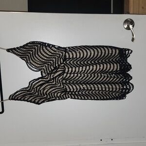 Black sparkly romper